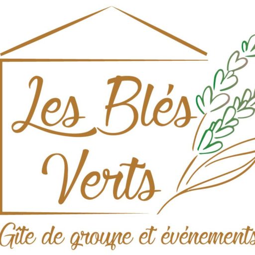 Logo Les Blés Verts - Gîte de groupe et salle de réception en Normandie
